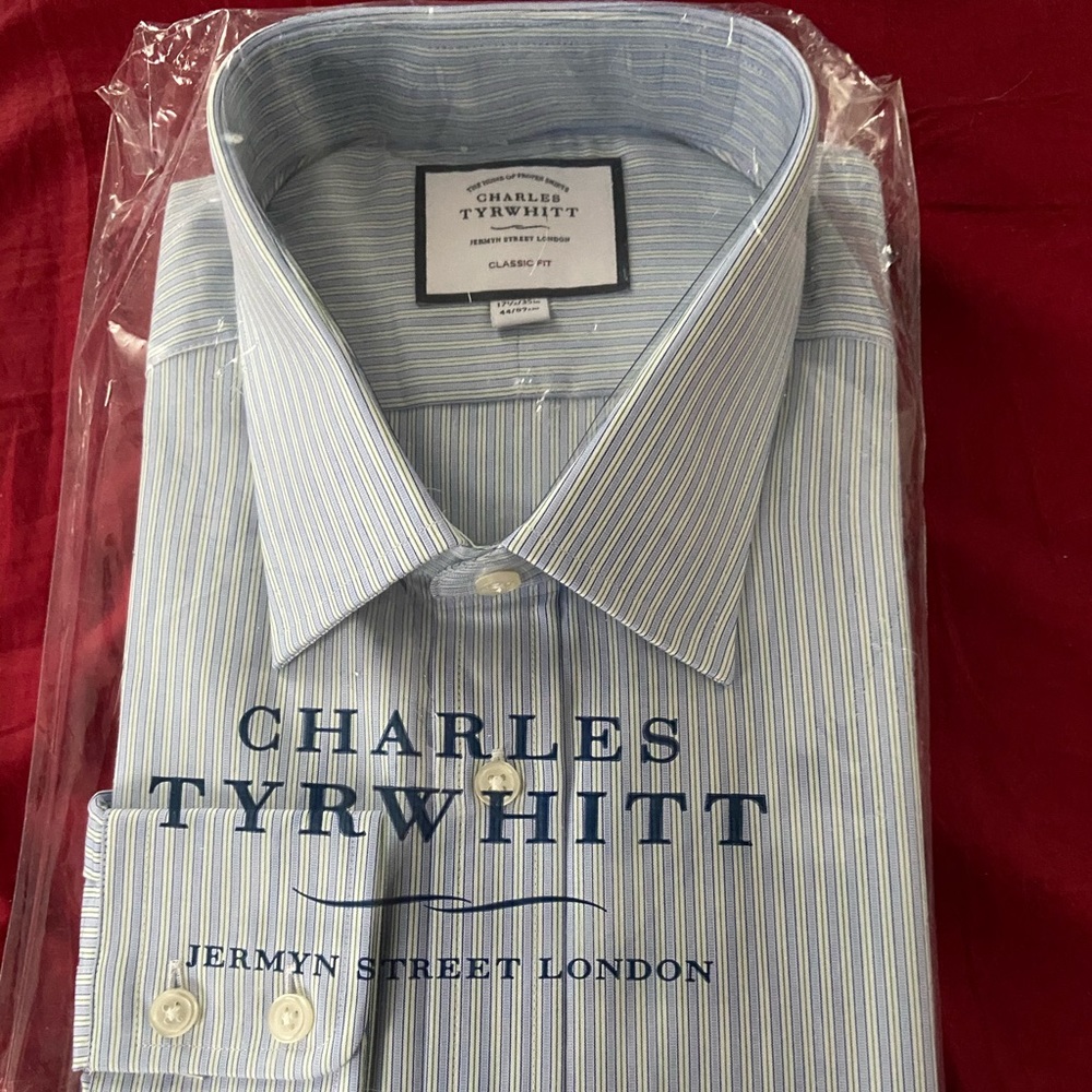 New Charles Tywhitt striped dress shirt